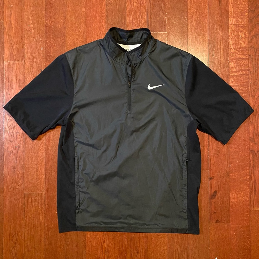 Nike Short Sleeve Half-Zip Golf Jacket